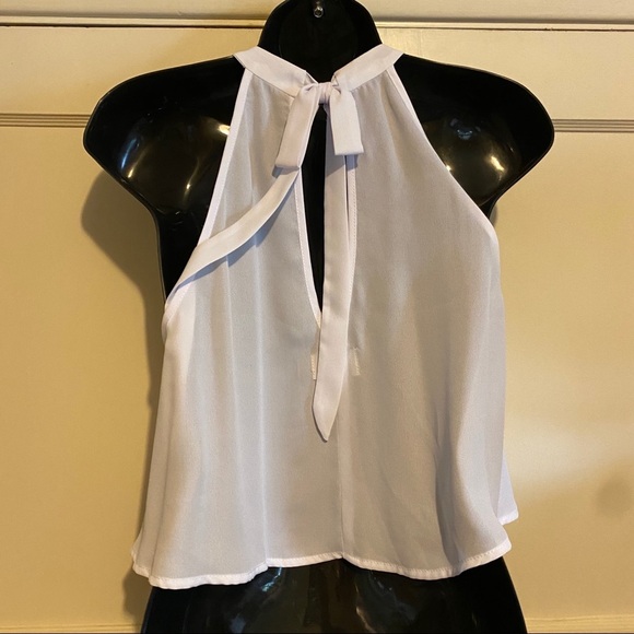 Show Me Your Mumu White Crop Top Small - Picture 7 of 9